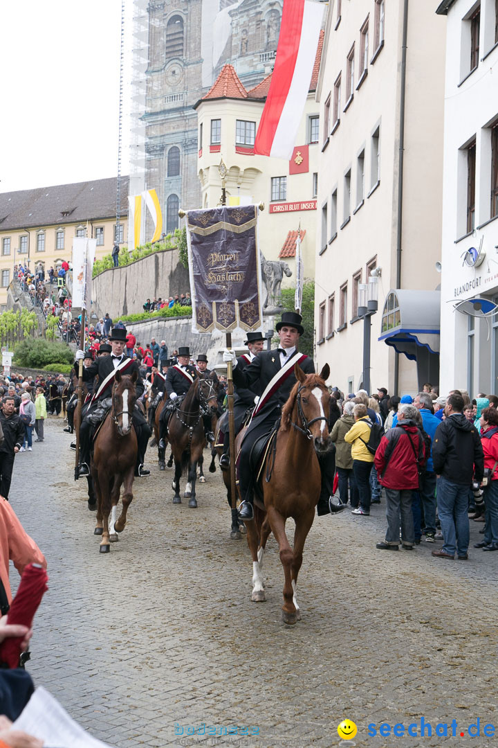 Blutritt: Heilig-Blut-Reliquie: Weingarten am Bodensee, 30.05.2014