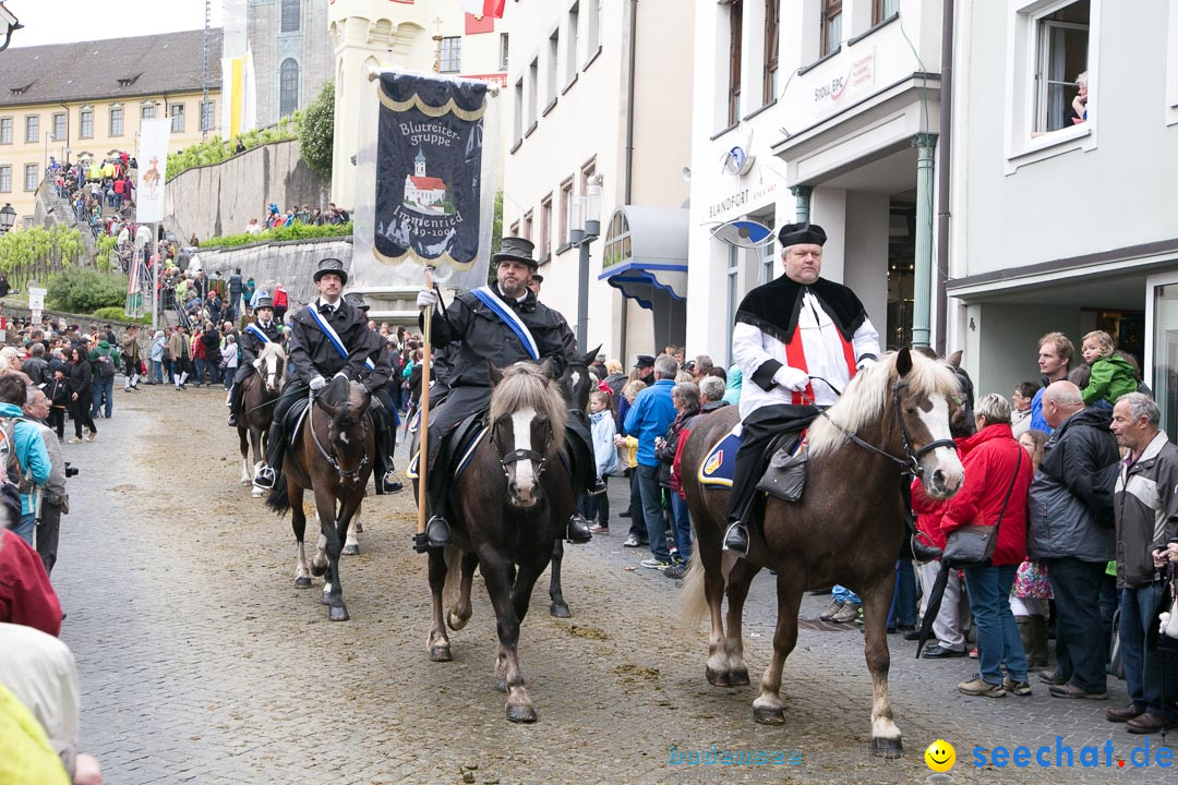 Blutritt: Heilig-Blut-Reliquie: Weingarten am Bodensee, 30.05.2014