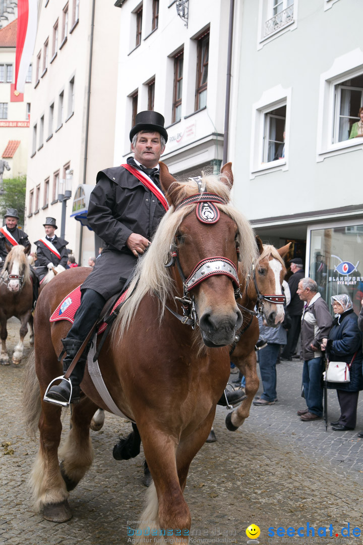 Blutritt: Heilig-Blut-Reliquie: Weingarten am Bodensee, 30.05.2014