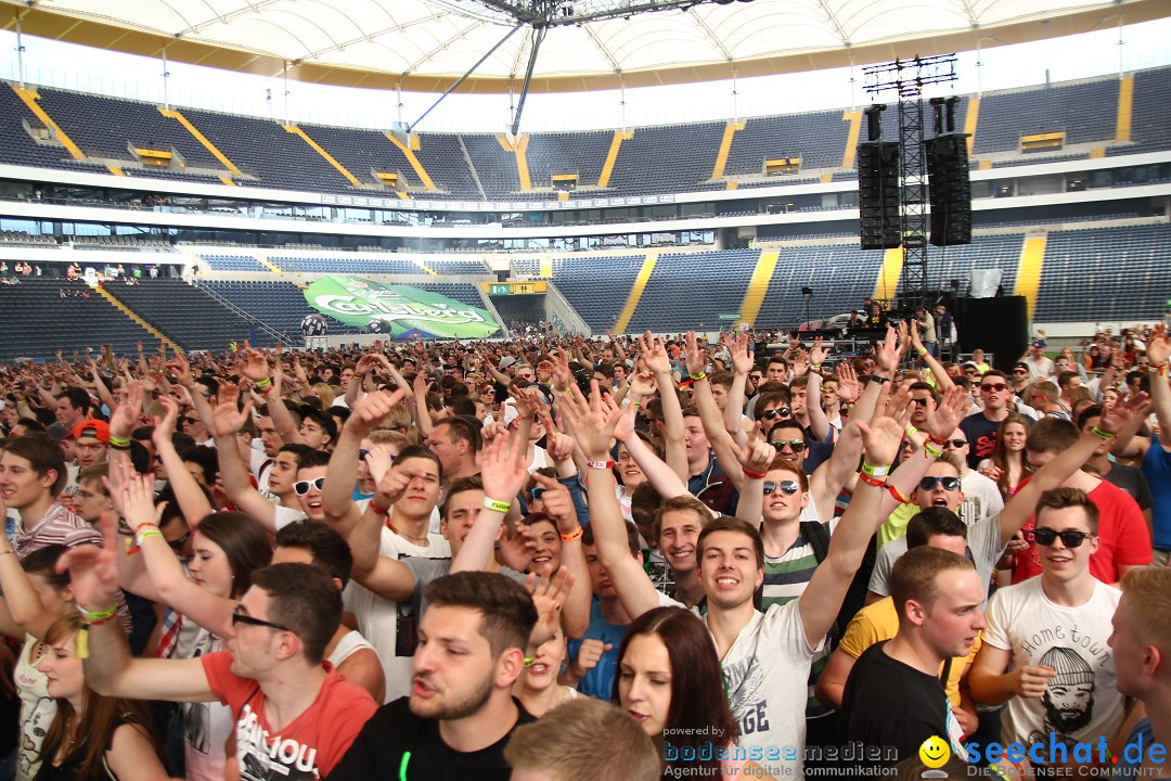 BigCityBeats WORLD CLUB DOME - SEECHAT: Arena in Frankfurt, 31.05.2014