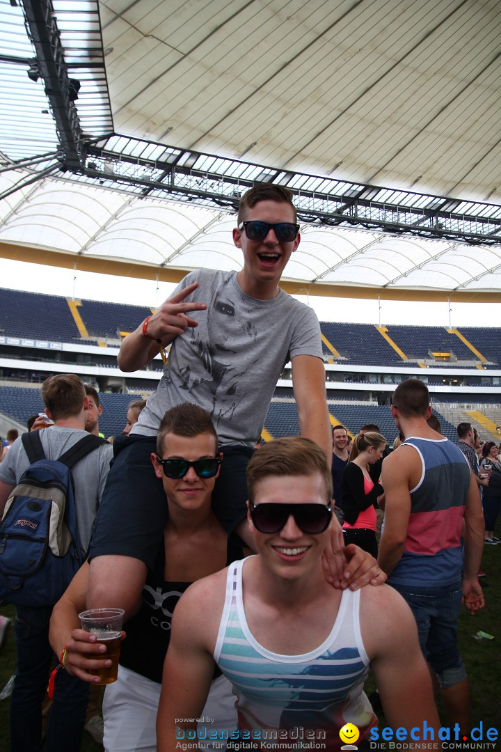 BigCityBeats WORLD CLUB DOME - SEECHAT: Arena in Frankfurt, 31.05.2014