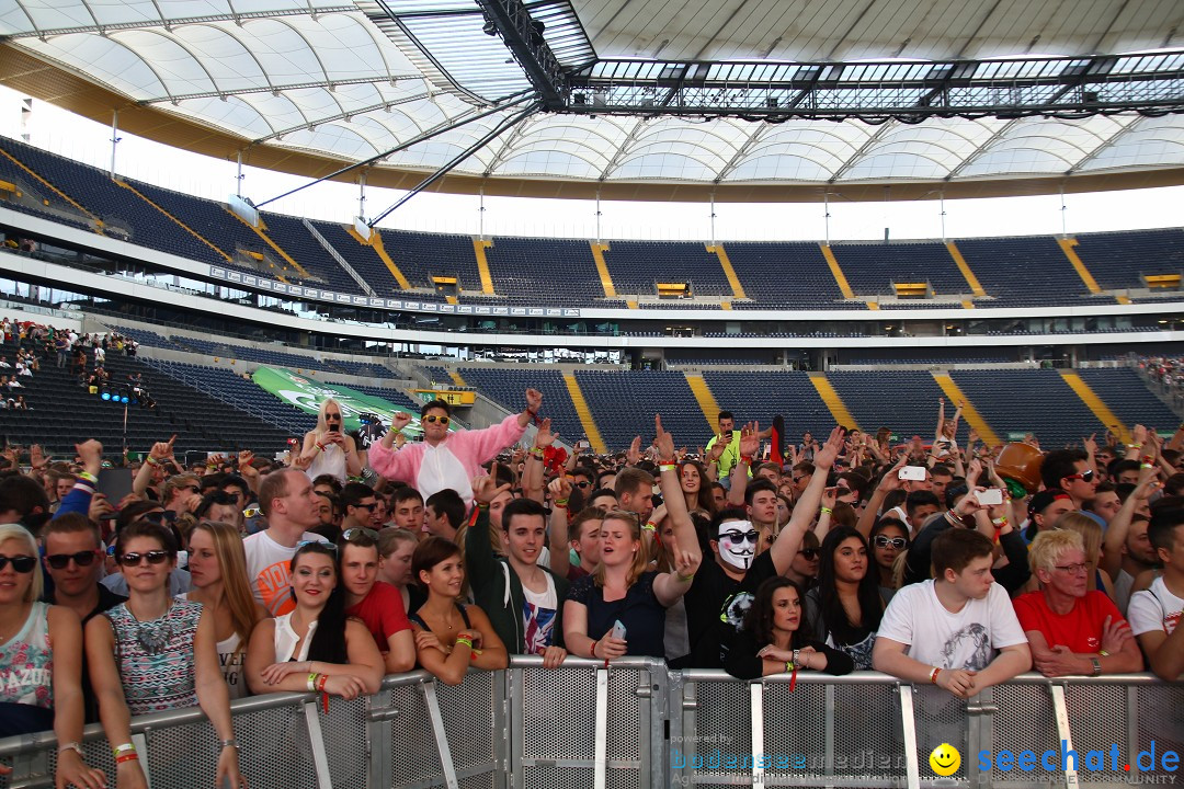 BigCityBeats WORLD CLUB DOME - SEECHAT: Arena in Frankfurt, 31.05.2014