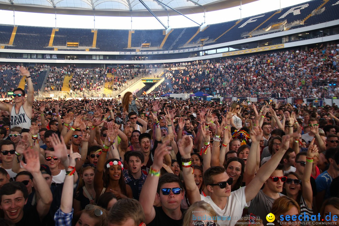 BigCityBeats WORLD CLUB DOME - SEECHAT: Arena in Frankfurt, 31.05.2014