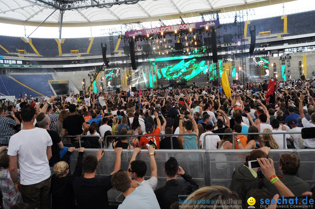 BigCityBeats WORLD CLUB DOME - SEECHAT: Arena in Frankfurt, 01.06.2014