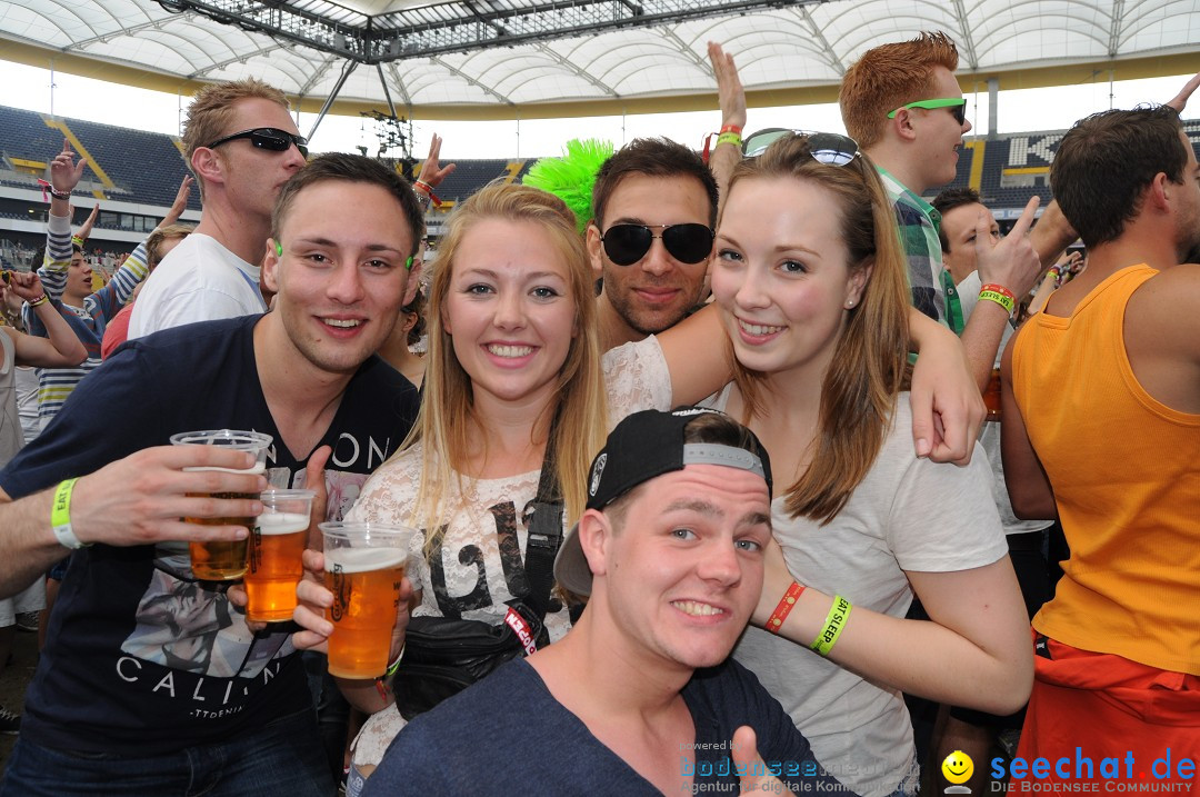 BigCityBeats WORLD CLUB DOME - SEECHAT: Arena in Frankfurt, 01.06.2014