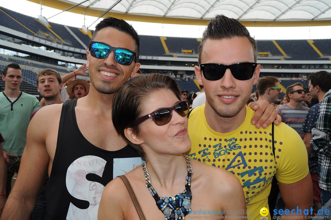 BigCityBeats WORLD CLUB DOME - SEECHAT: Arena in Frankfurt, 01.06.2014