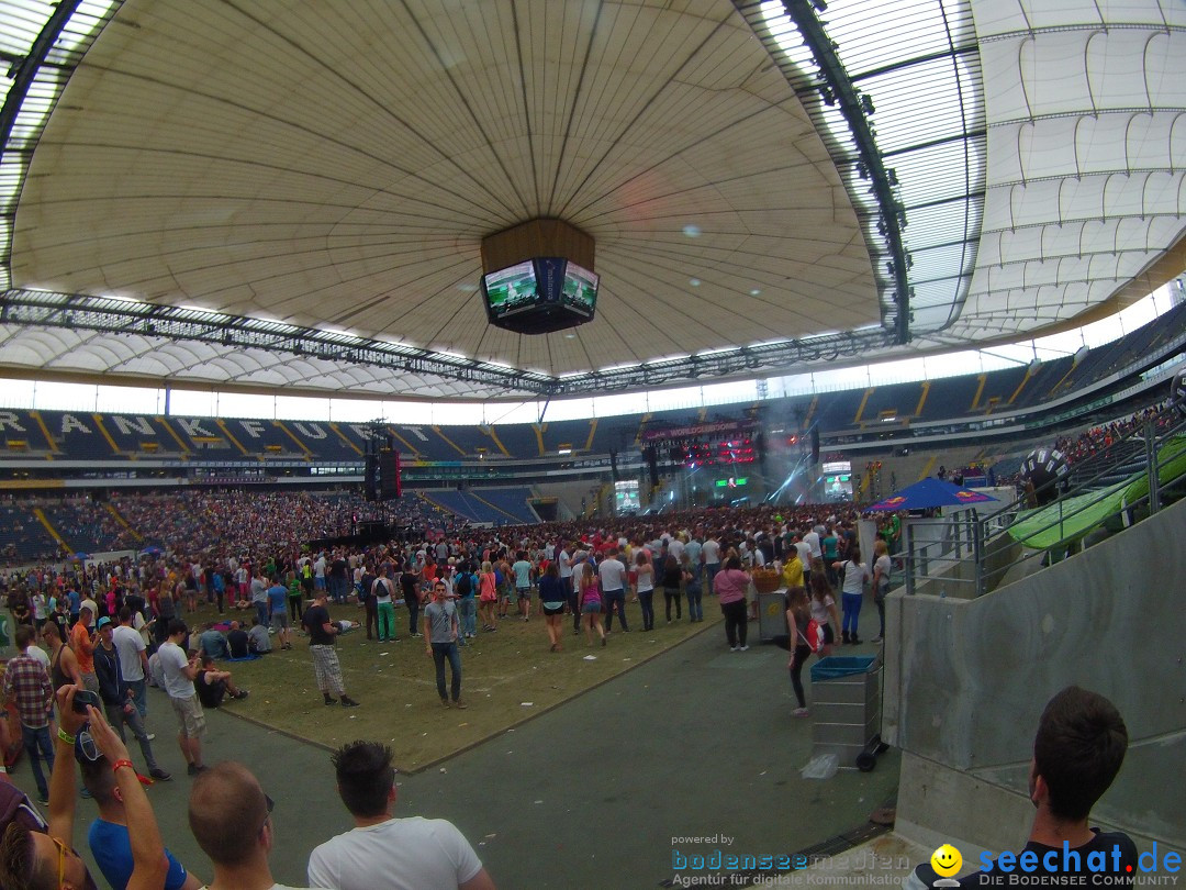 BigCityBeats WORLD CLUB DOME - SEECHAT: Arena in Frankfurt, 01.06.2014