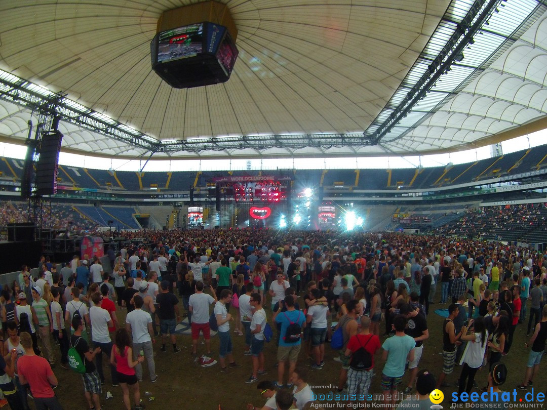 BigCityBeats WORLD CLUB DOME - SEECHAT: Arena in Frankfurt, 01.06.2014