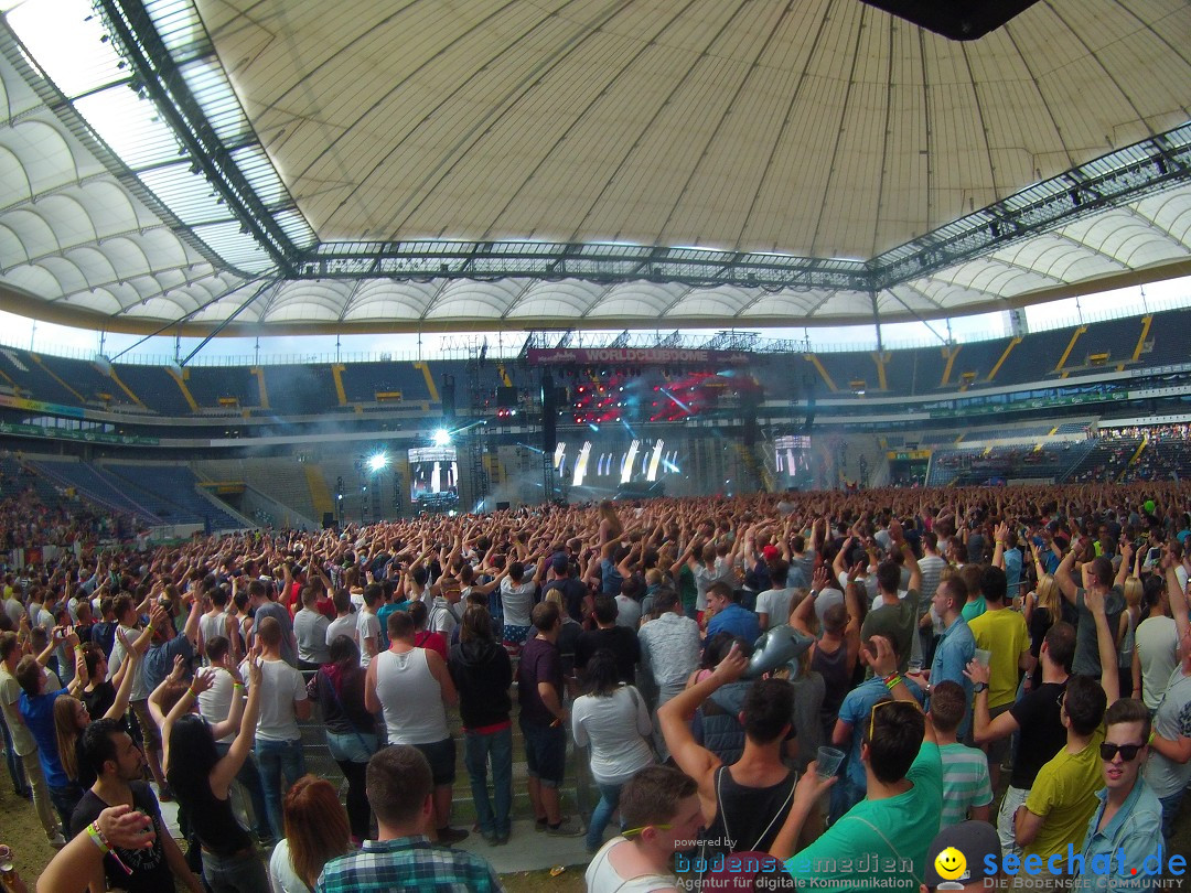 BigCityBeats WORLD CLUB DOME - SEECHAT: Arena in Frankfurt, 01.06.2014