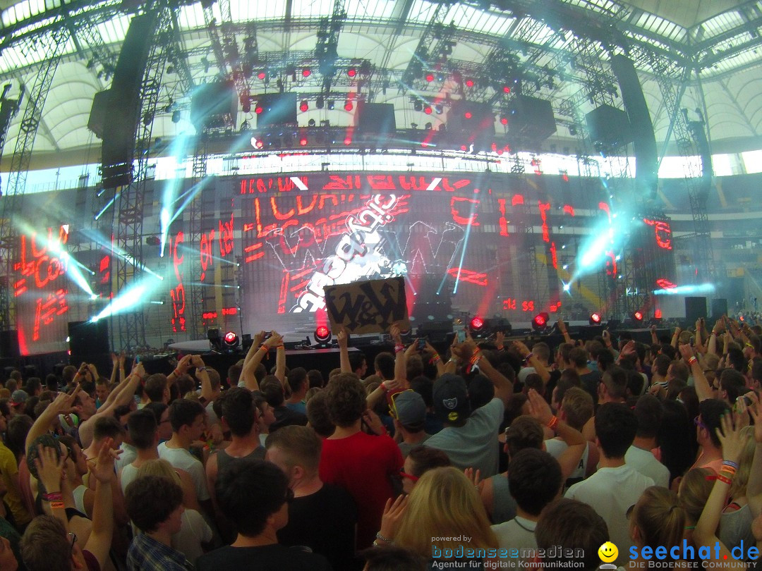 BigCityBeats WORLD CLUB DOME - SEECHAT: Arena in Frankfurt, 01.06.2014