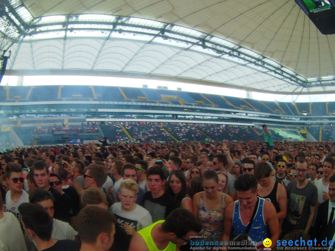 BigCityBeats WORLD CLUB DOME - SEECHAT: Arena in Frankfurt, 01.06.2014