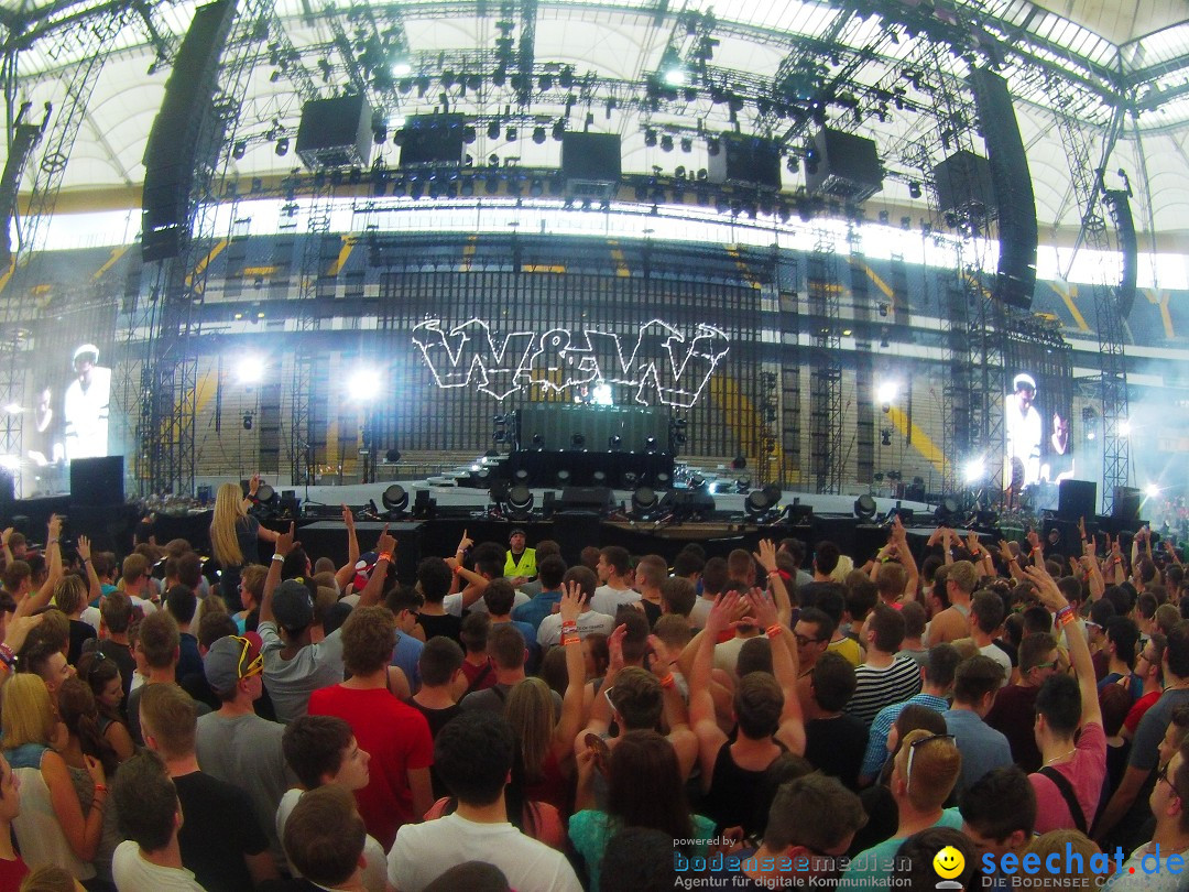 BigCityBeats WORLD CLUB DOME - SEECHAT: Arena in Frankfurt, 01.06.2014