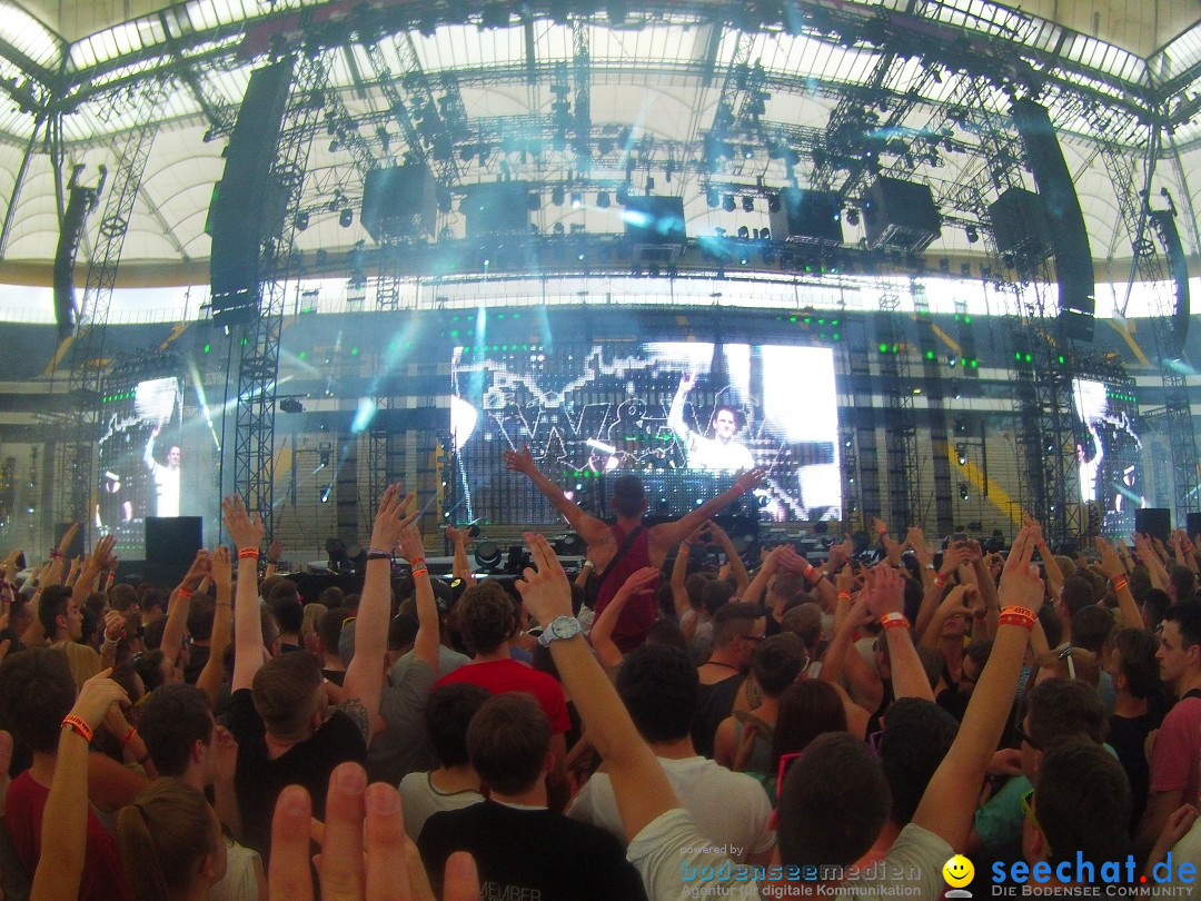 BigCityBeats WORLD CLUB DOME - SEECHAT: Arena in Frankfurt, 01.06.2014