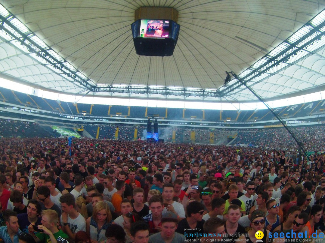 BigCityBeats WORLD CLUB DOME - SEECHAT: Arena in Frankfurt, 01.06.2014