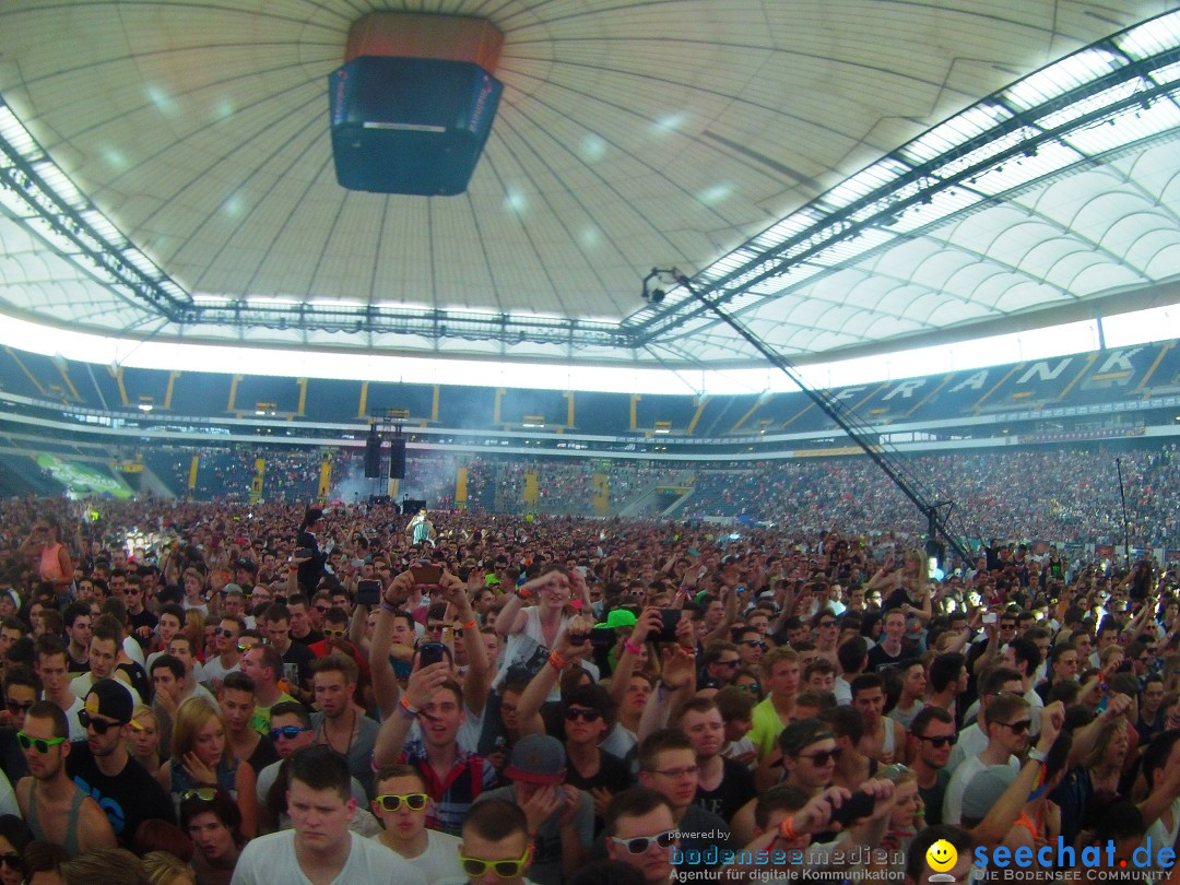 BigCityBeats WORLD CLUB DOME - SEECHAT: Arena in Frankfurt, 01.06.2014