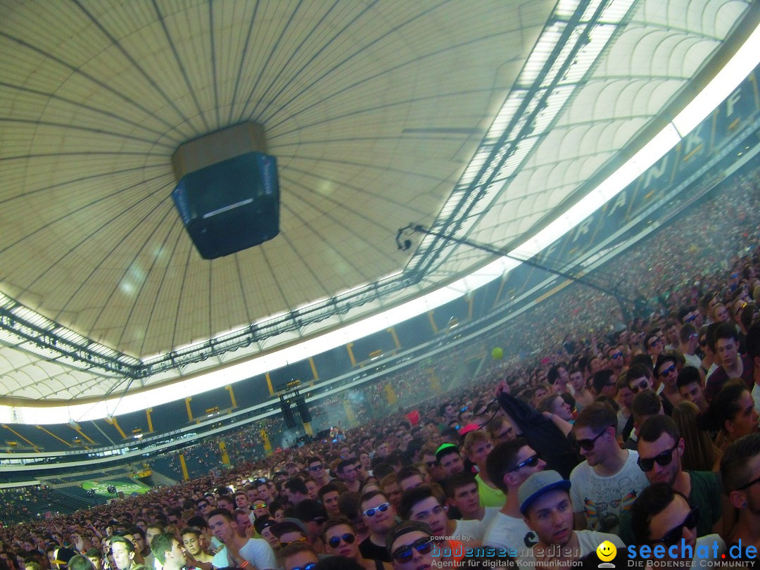 BigCityBeats WORLD CLUB DOME - SEECHAT: Arena in Frankfurt, 01.06.2014