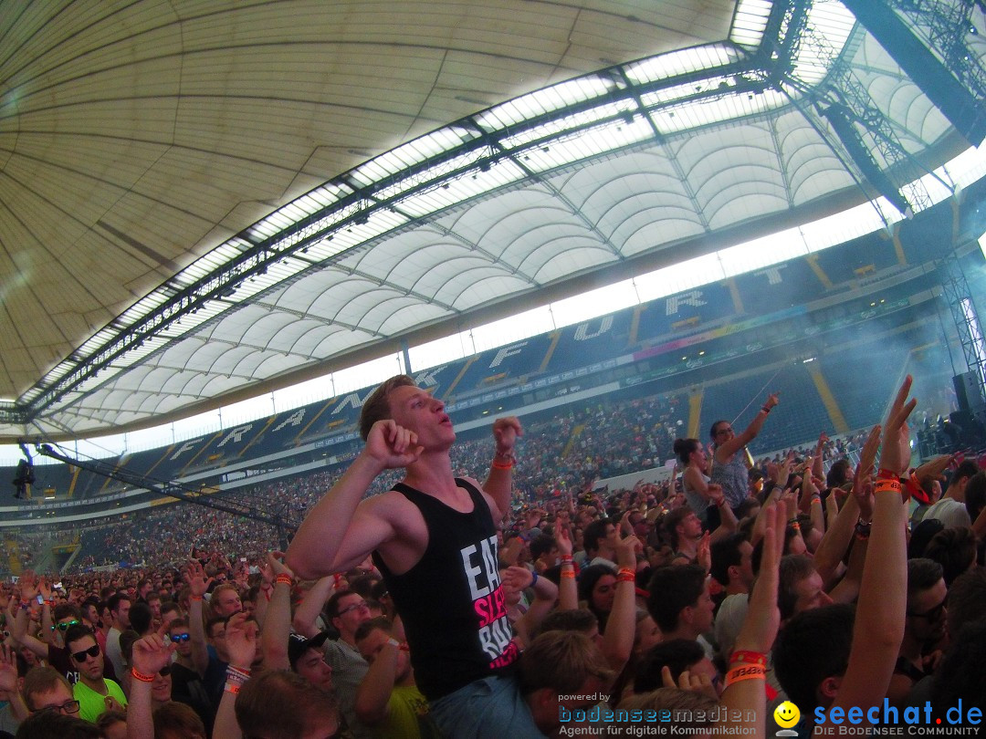 BigCityBeats WORLD CLUB DOME - SEECHAT: Arena in Frankfurt, 01.06.2014