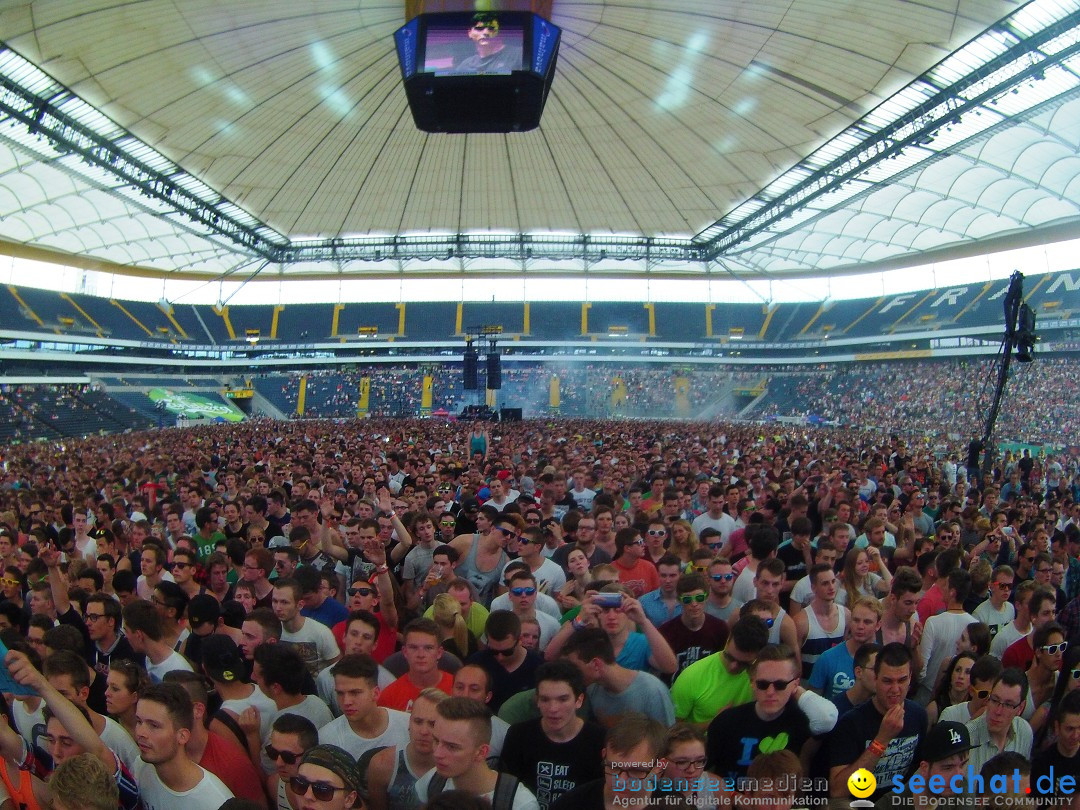 BigCityBeats WORLD CLUB DOME - SEECHAT: Arena in Frankfurt, 01.06.2014