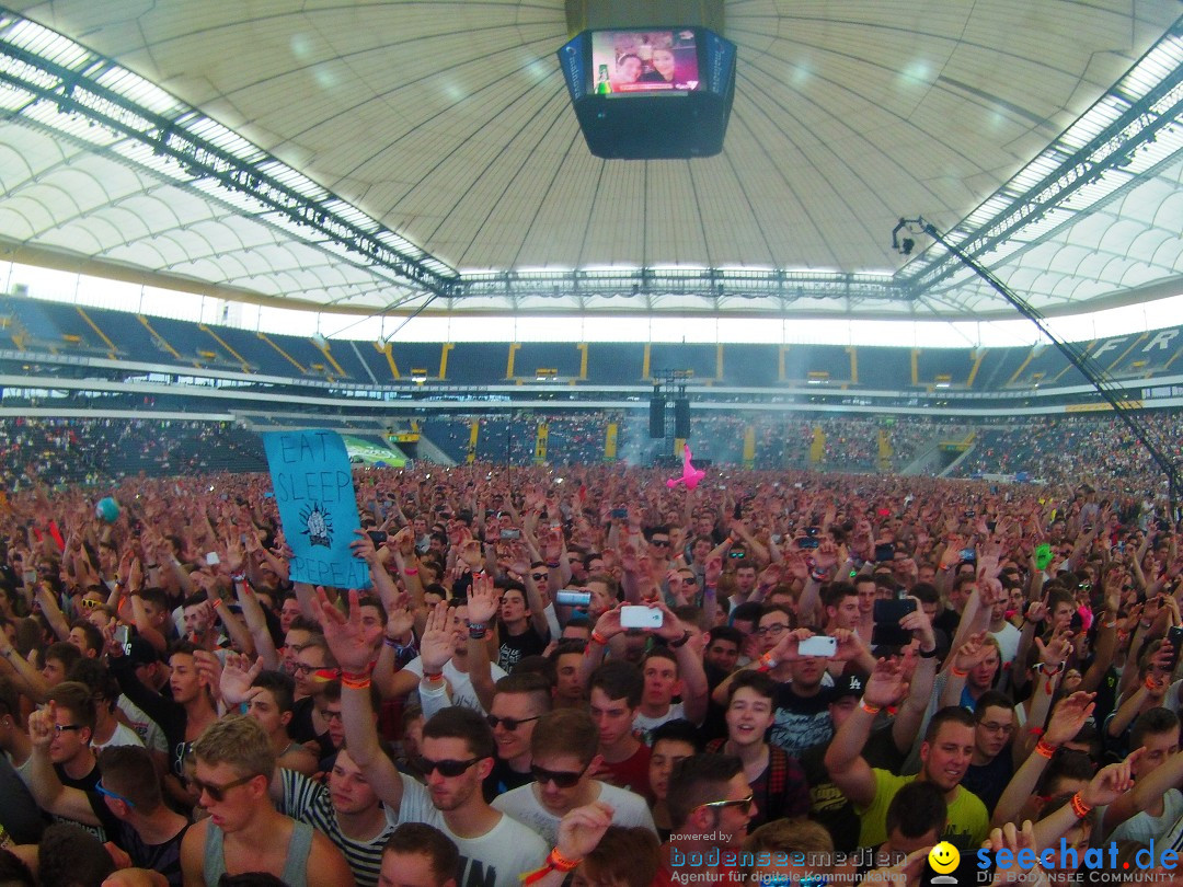 BigCityBeats WORLD CLUB DOME - SEECHAT: Arena in Frankfurt, 01.06.2014