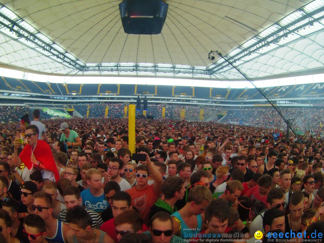 BigCityBeats WORLD CLUB DOME - SEECHAT: Arena in Frankfurt, 01.06.2014