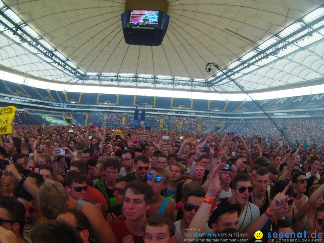 BigCityBeats WORLD CLUB DOME - SEECHAT: Arena in Frankfurt, 01.06.2014