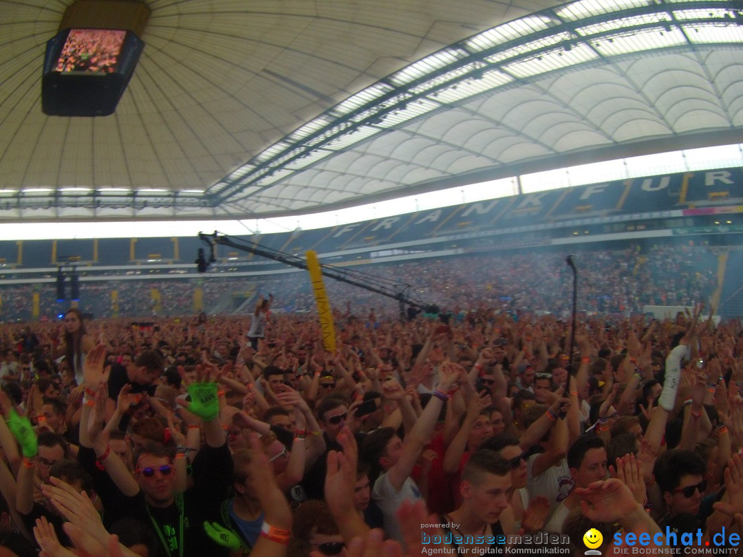 BigCityBeats WORLD CLUB DOME - SEECHAT: Arena in Frankfurt, 01.06.2014