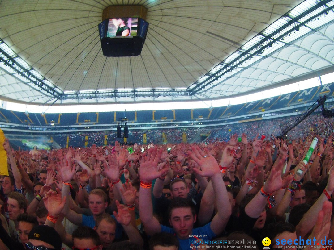 BigCityBeats WORLD CLUB DOME - SEECHAT: Arena in Frankfurt, 01.06.2014