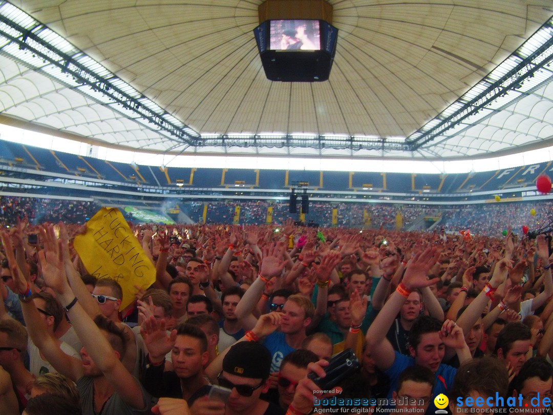 BigCityBeats WORLD CLUB DOME - SEECHAT: Arena in Frankfurt, 01.06.2014