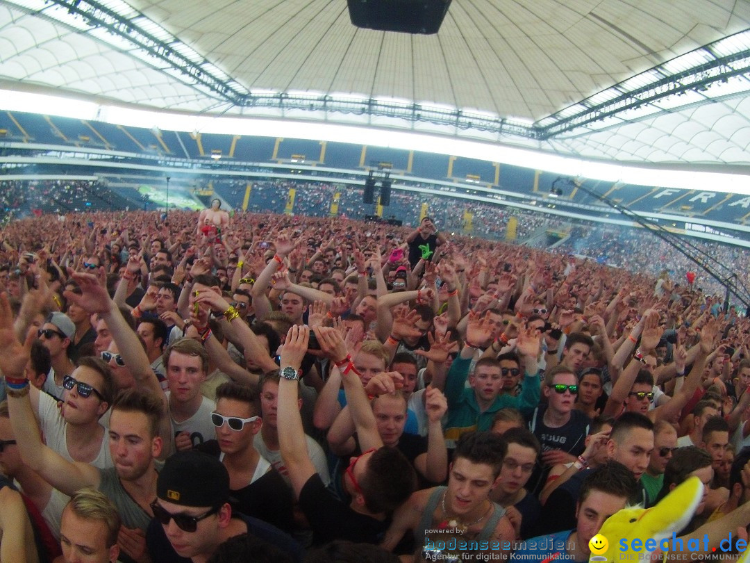 BigCityBeats WORLD CLUB DOME - SEECHAT: Arena in Frankfurt, 01.06.2014