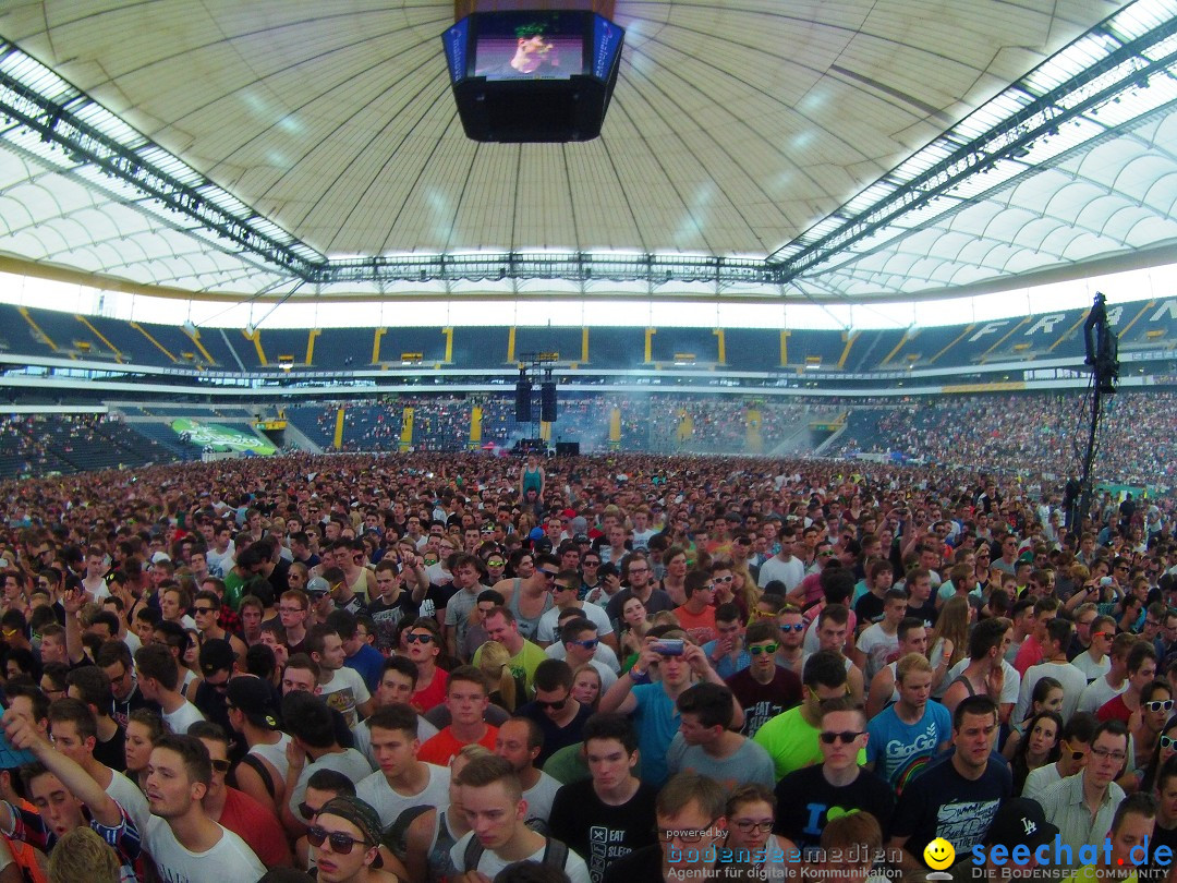 BigCityBeats WORLD CLUB DOME - SEECHAT: Arena in Frankfurt, 01.06.2014