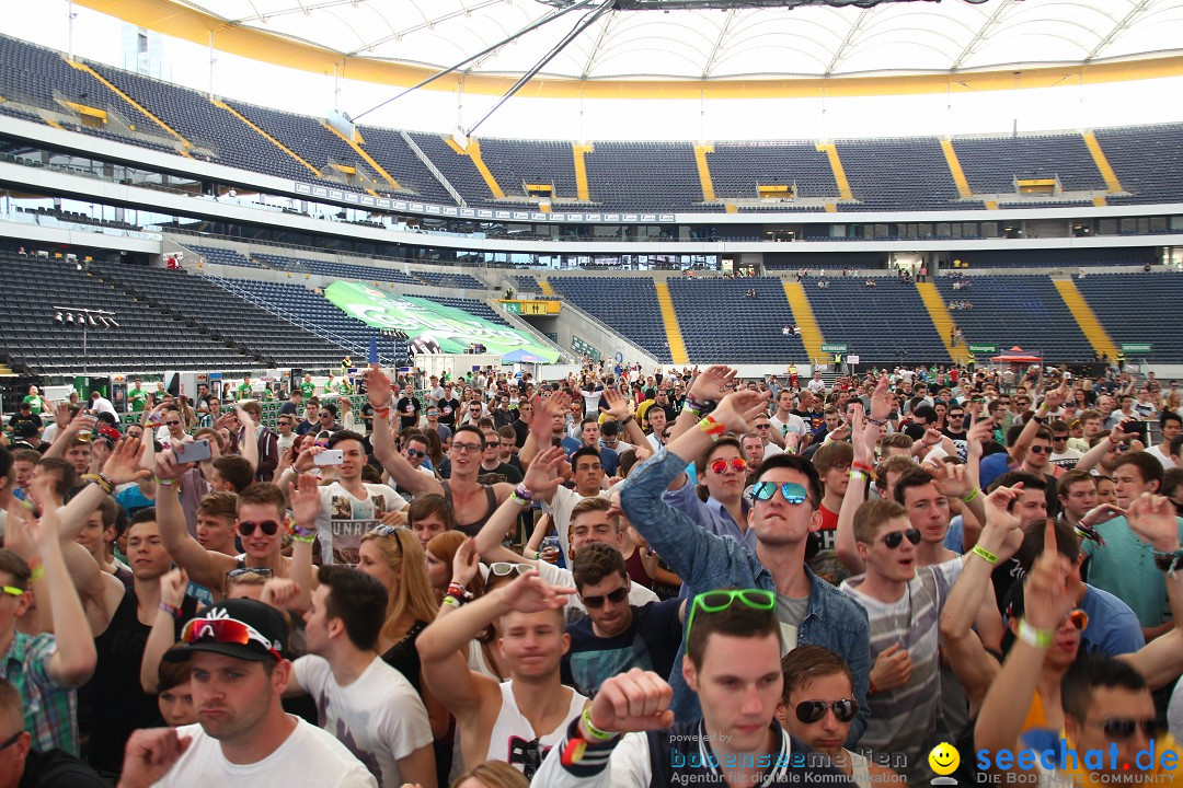 BigCityBeats WORLD CLUB DOME - SEECHAT: Arena in Frankfurt, 01.06.2014