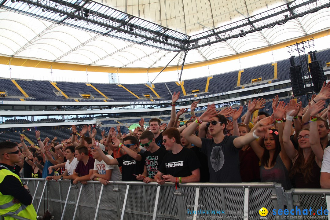 BigCityBeats WORLD CLUB DOME - SEECHAT: Arena in Frankfurt, 01.06.2014