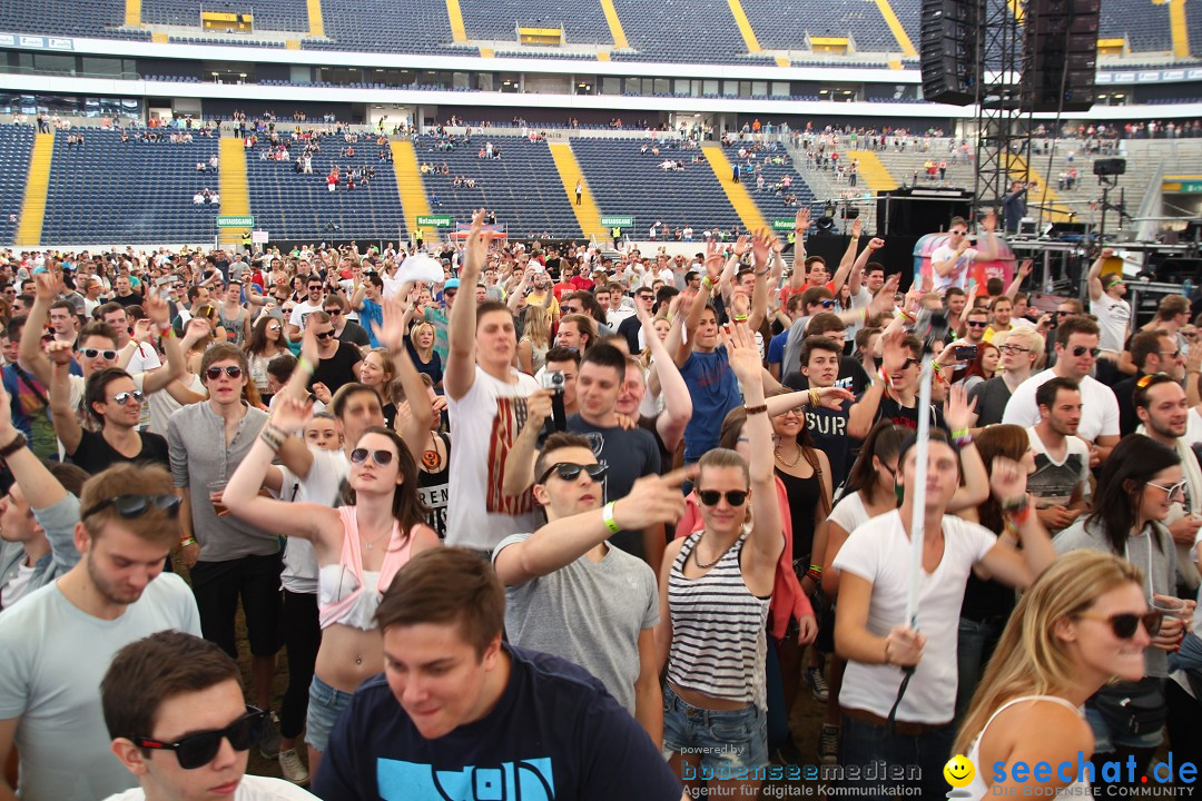 BigCityBeats WORLD CLUB DOME - SEECHAT: Arena in Frankfurt, 01.06.2014