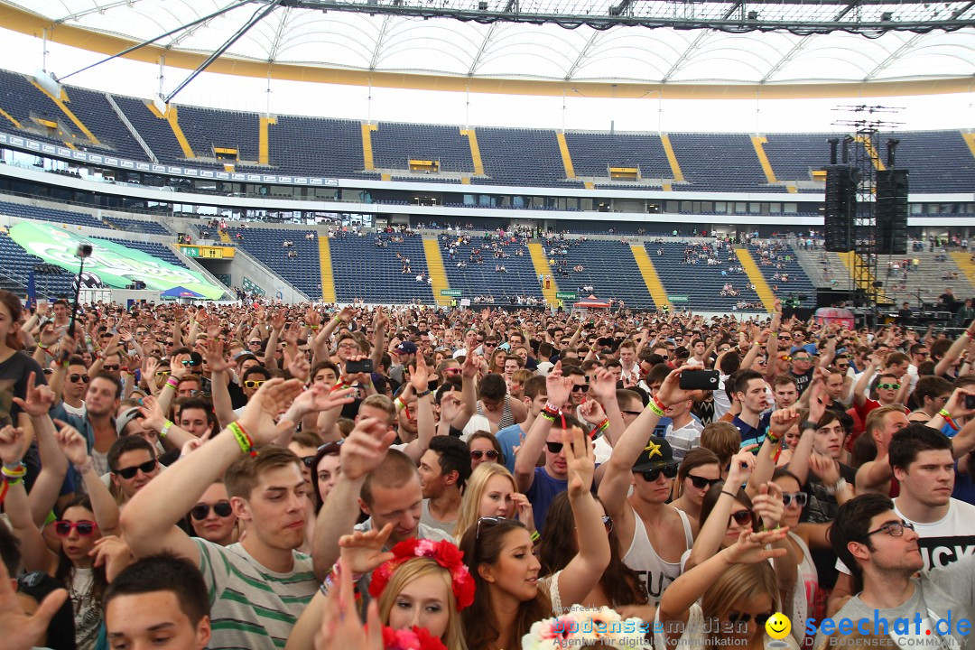 BigCityBeats WORLD CLUB DOME - SEECHAT: Arena in Frankfurt, 01.06.2014