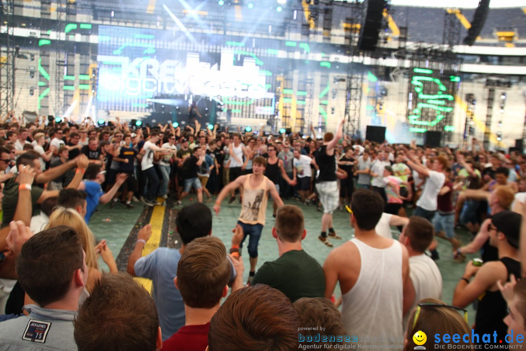 BigCityBeats WORLD CLUB DOME - SEECHAT: Arena in Frankfurt, 01.06.2014