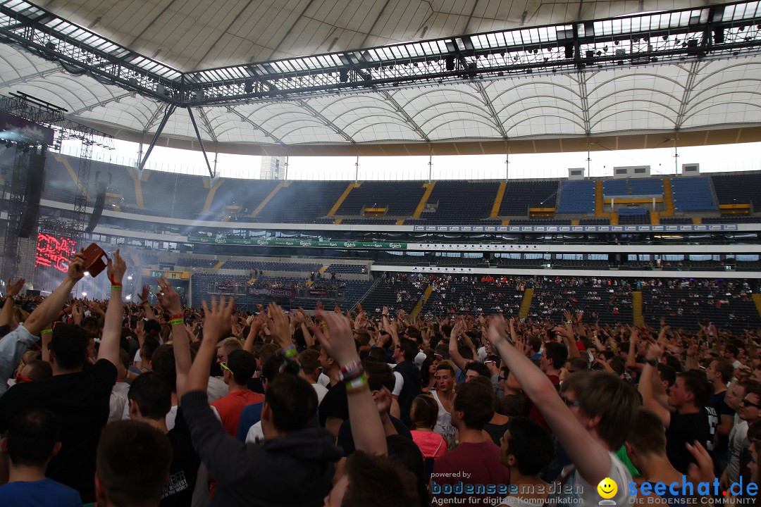 BigCityBeats WORLD CLUB DOME - SEECHAT: Arena in Frankfurt, 01.06.2014