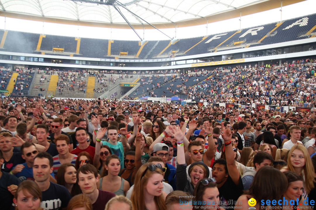 BigCityBeats WORLD CLUB DOME - SEECHAT: Arena in Frankfurt, 01.06.2014