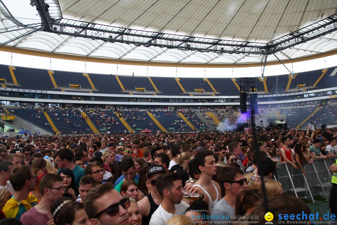 BigCityBeats WORLD CLUB DOME - SEECHAT: Arena in Frankfurt, 01.06.2014