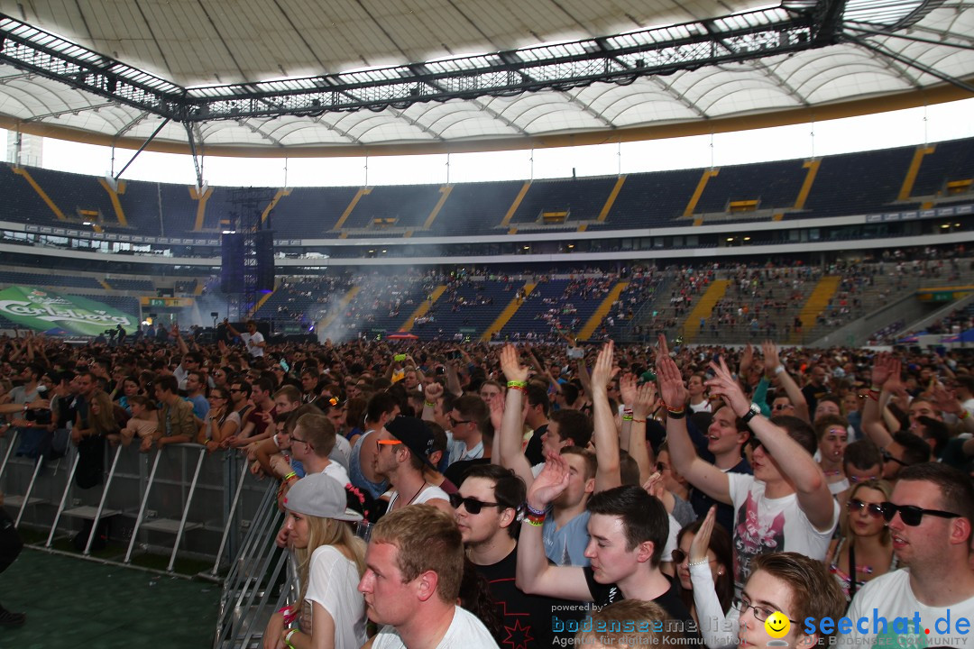 BigCityBeats WORLD CLUB DOME - SEECHAT: Arena in Frankfurt, 01.06.2014