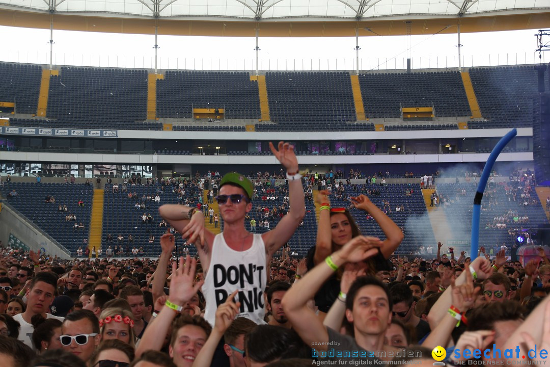 BigCityBeats WORLD CLUB DOME - SEECHAT: Arena in Frankfurt, 01.06.2014