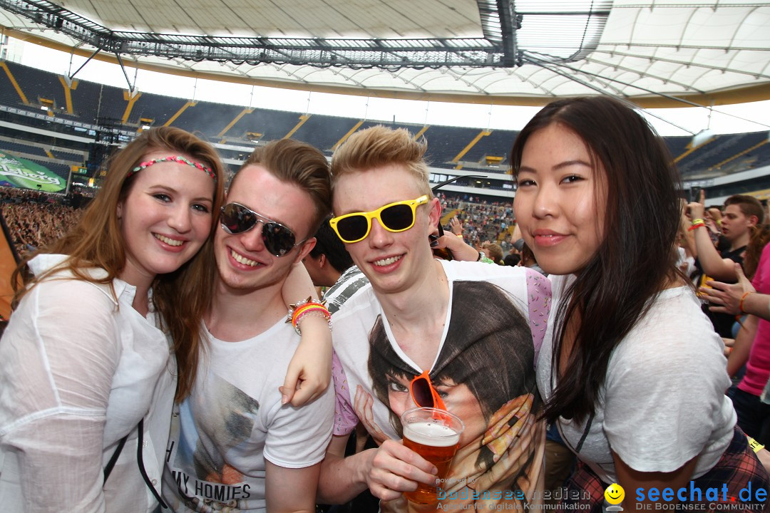 BigCityBeats WORLD CLUB DOME - SEECHAT: Arena in Frankfurt, 01.06.2014