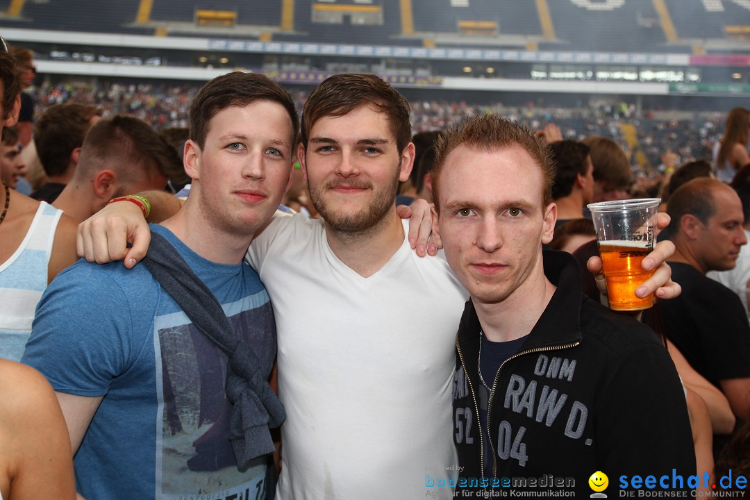 BigCityBeats WORLD CLUB DOME - SEECHAT: Arena in Frankfurt, 01.06.2014