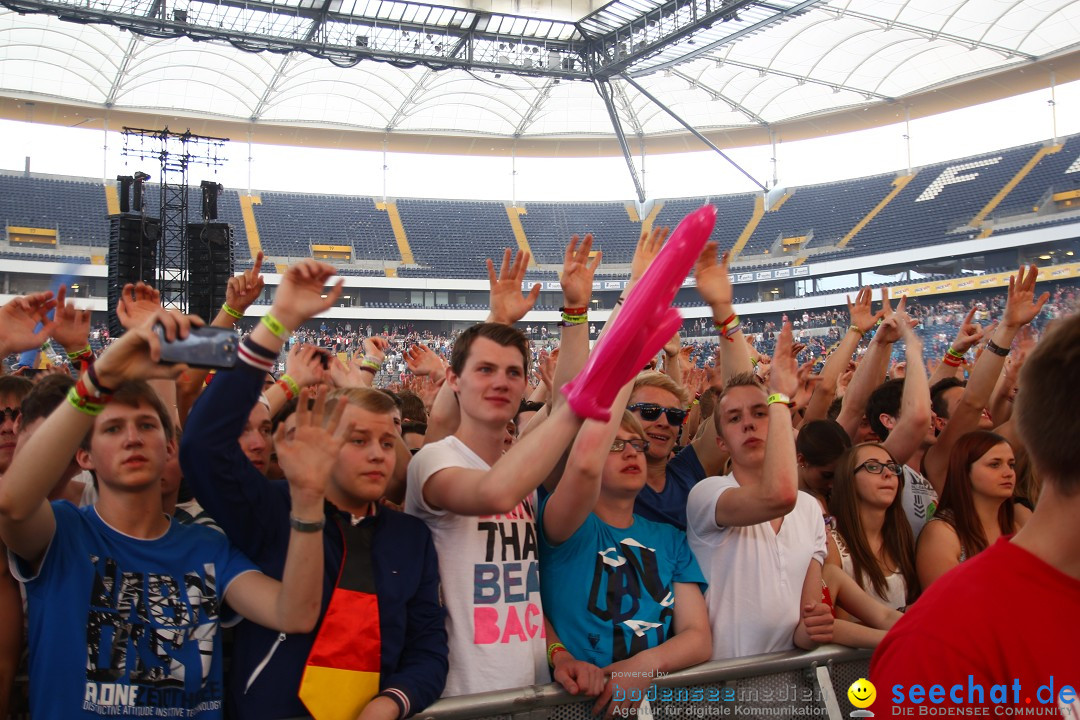 BigCityBeats WORLD CLUB DOME - SEECHAT: Arena in Frankfurt, 01.06.2014