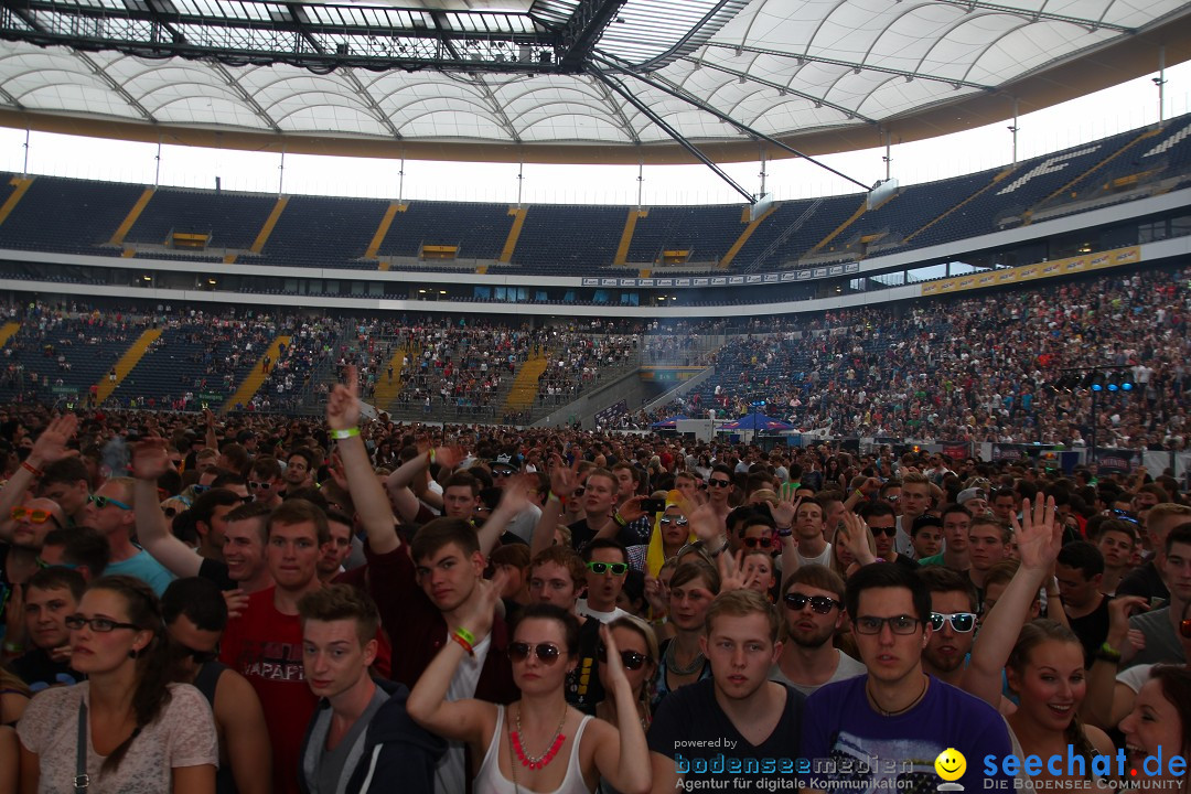 BigCityBeats WORLD CLUB DOME - SEECHAT: Arena in Frankfurt, 01.06.2014