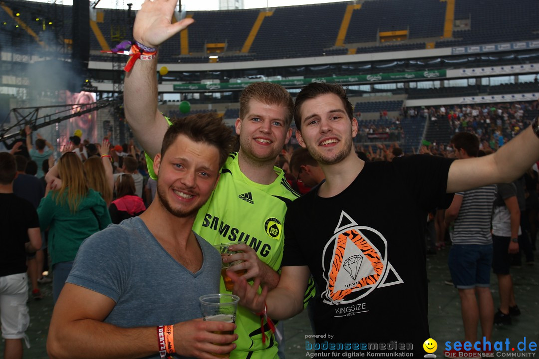 BigCityBeats WORLD CLUB DOME - SEECHAT: Arena in Frankfurt, 01.06.2014