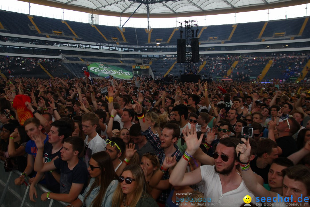 BigCityBeats WORLD CLUB DOME - SEECHAT: Arena in Frankfurt, 01.06.2014