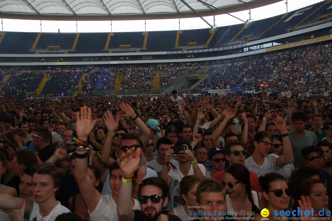 BigCityBeats WORLD CLUB DOME - SEECHAT: Arena in Frankfurt, 01.06.2014