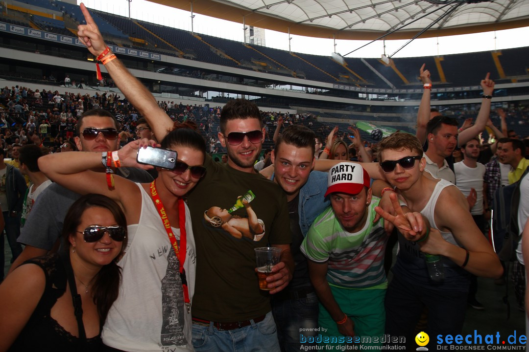 BigCityBeats WORLD CLUB DOME - SEECHAT: Arena in Frankfurt, 01.06.2014