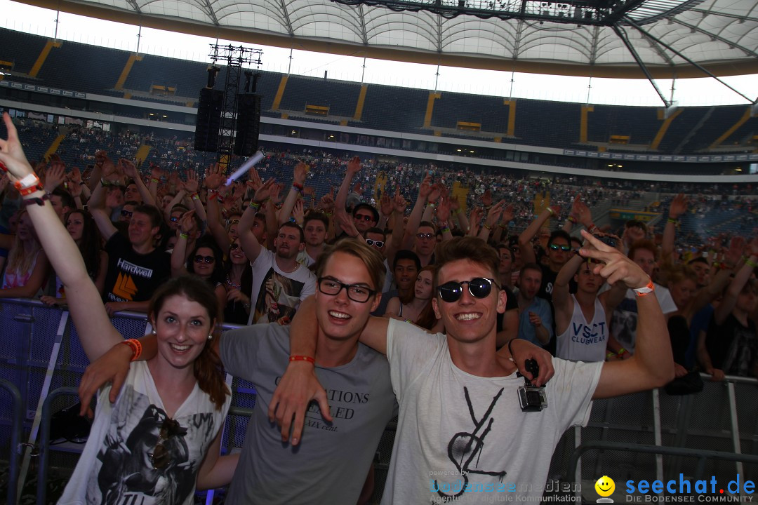 BigCityBeats WORLD CLUB DOME - SEECHAT: Arena in Frankfurt, 01.06.2014