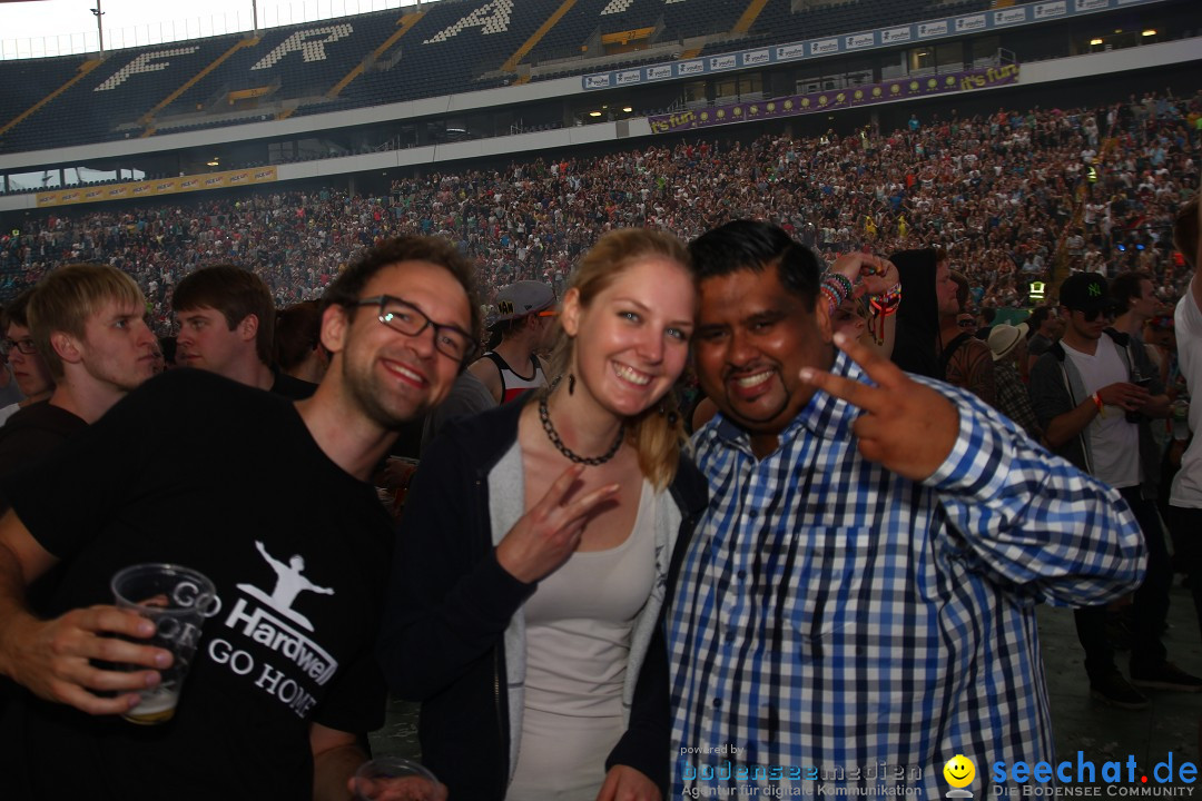 BigCityBeats WORLD CLUB DOME - SEECHAT: Arena in Frankfurt, 01.06.2014